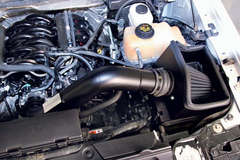 Ford F-150 Performance Air Intake - K&N Engineering - Blackhawk Induction - Black - `11-`14